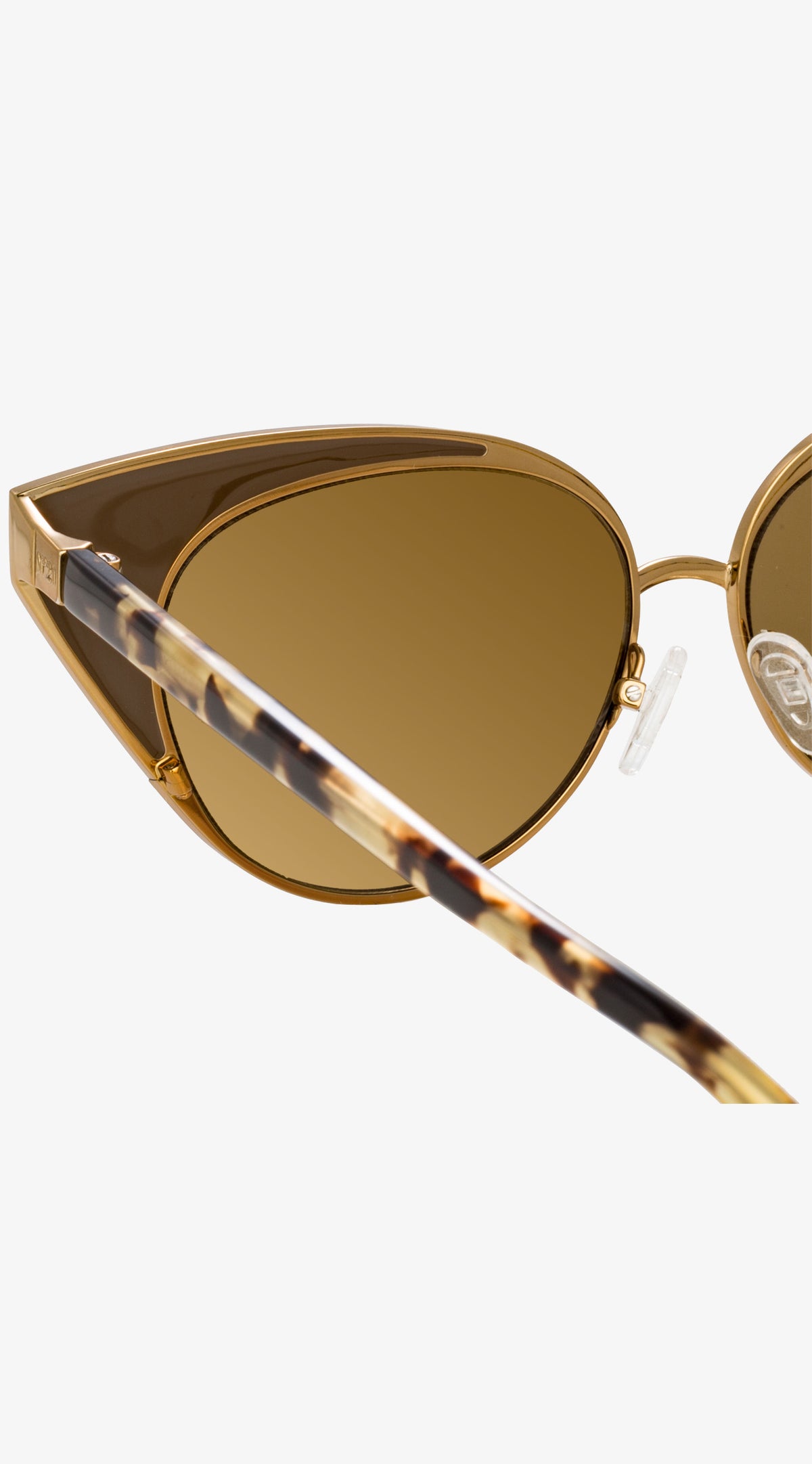 Tortoiseshell Cat-Eye Sunglasses