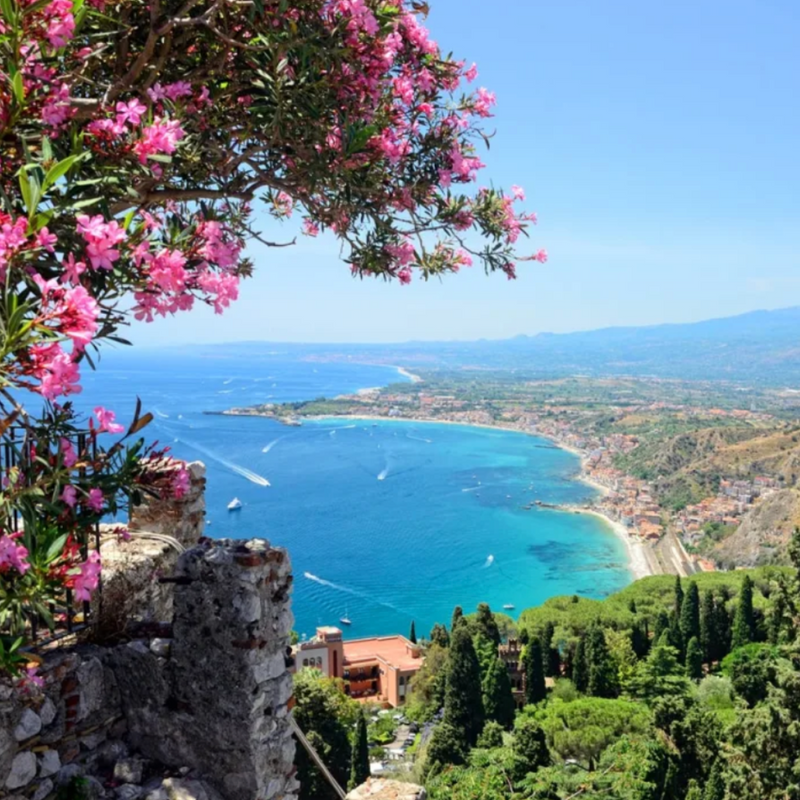 ESCAPE TO TAORMINA, SICILY