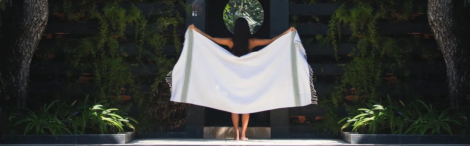 BY FOUTAS<br><h4>Ethically crafted fouta towels inspired by traditional Mediterranean hammam textiles, artisan-made in partnership with Tunisian cooperatives.</h4>