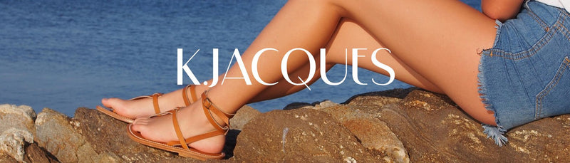 K.JACQUES<br><h5>ST-TROPEZ</h5><h4>Handcrafted in St. Tropez, France, iconic sandals and wedges inspired by the French Riviera.<br>Timeless summer footwear defined by effortless elegance, comfort, and sun-soaked sophistication.</h4>