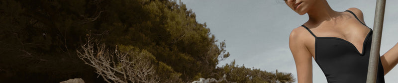 SWIMWEAR<br><h4>Discover our curated selection of luxury swimwear, including one piece swimsuits and bikinis.<br>Style them with statement cover ups for effortless resortwear and sun soaked summer days.</h4>