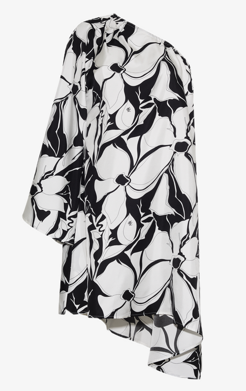 Asymmetric One-shoulder Dress | Lily
