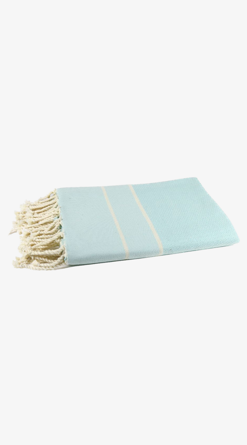 Aqua Herringbone Fouta