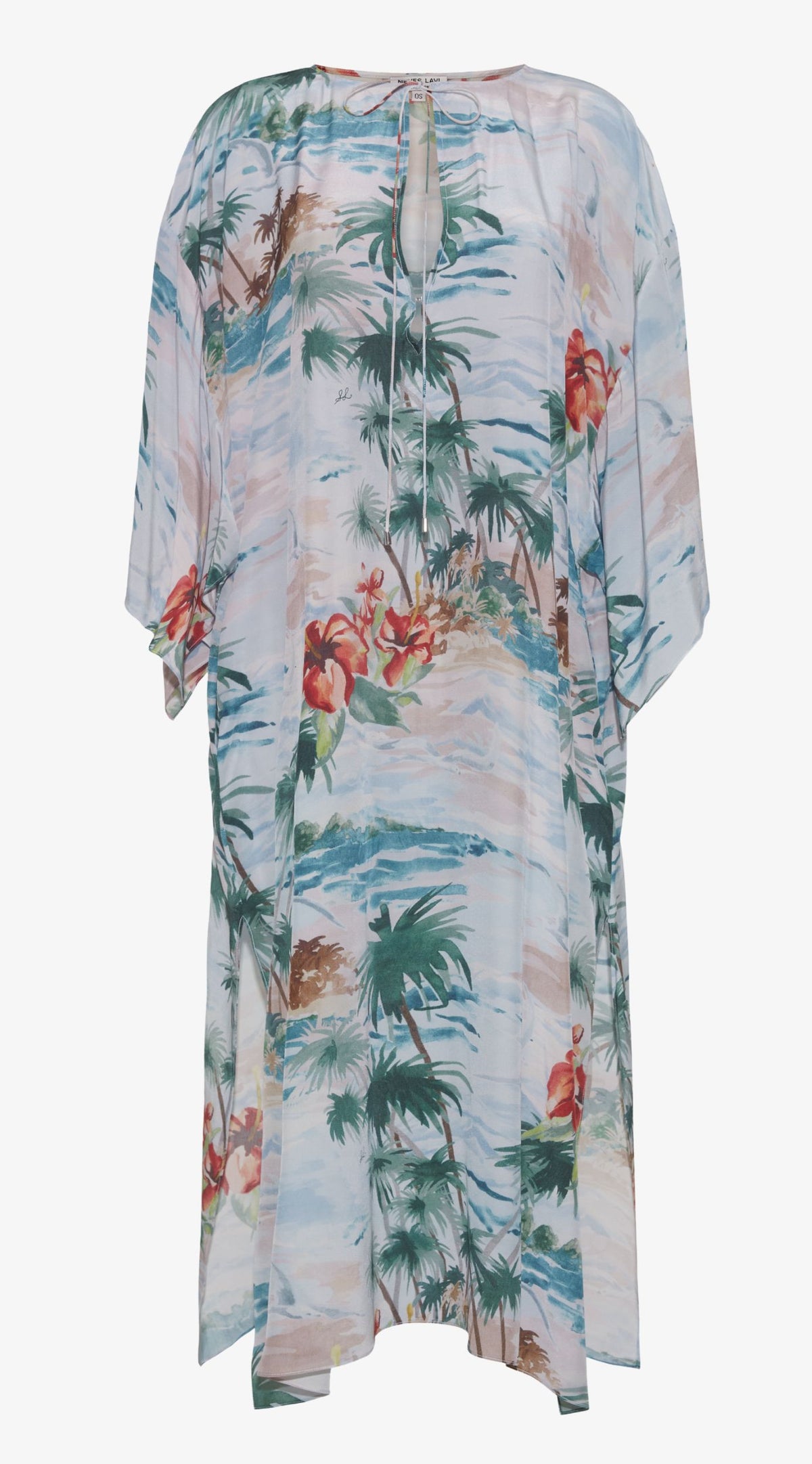 Oasis Silk Cotton Kaftan