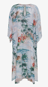 Oasis Silk Cotton Kaftan