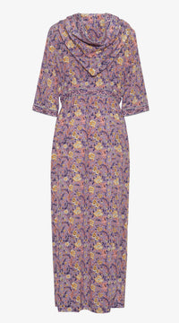 Eden Silk Hooded Kaftan