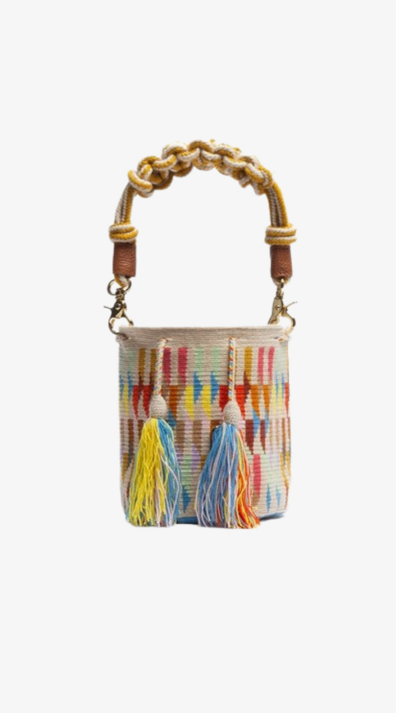 Sparrow Macrame Crossbody Bag