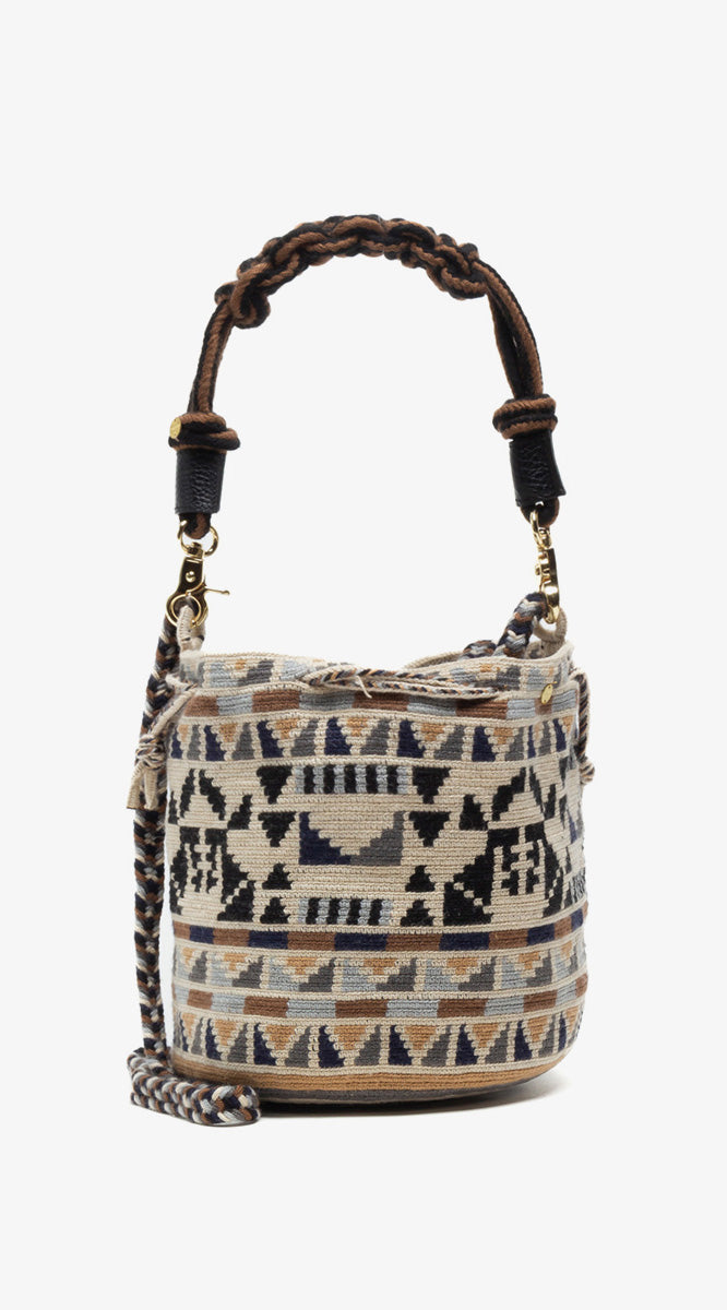 Edesia Macrame Strap Mitra Bag