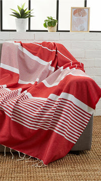 Rouge XXL Fouta