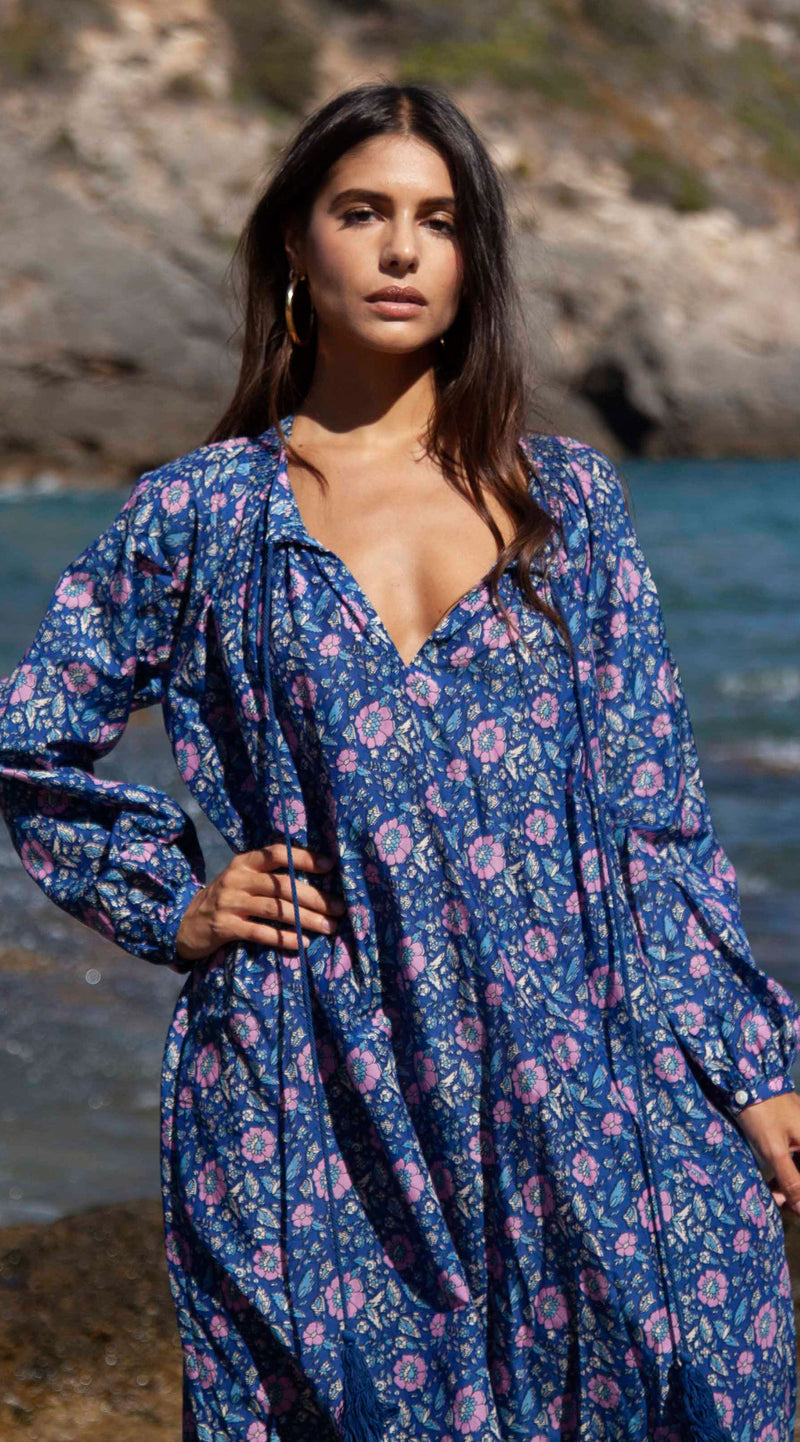 Bella Kaftan Dress | Anjuna Print