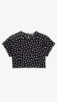 Holly Blouse | Love Print