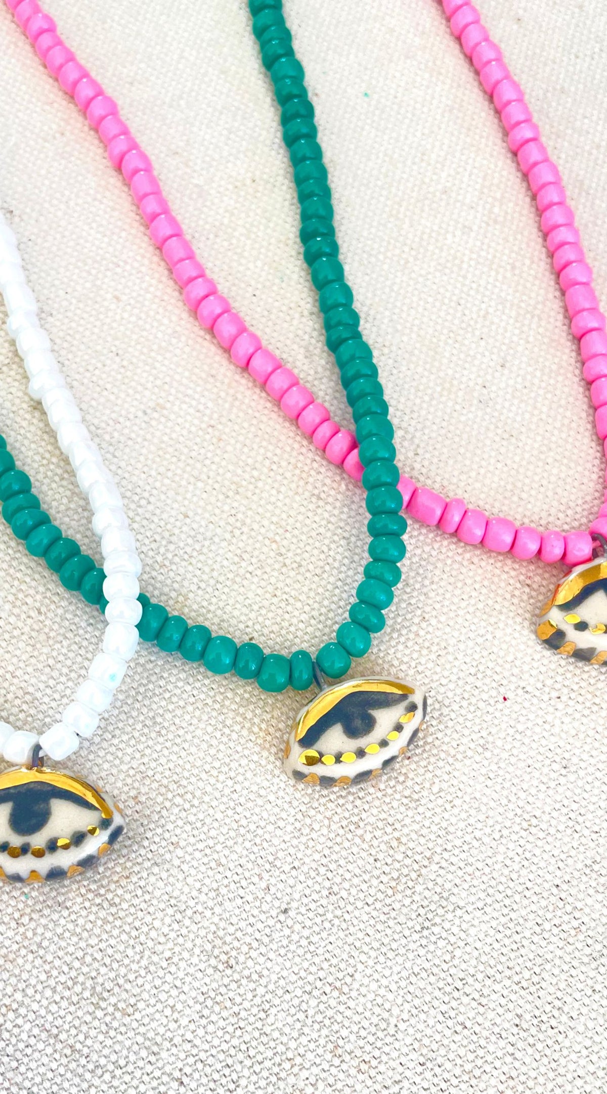 Not So Evil Eye Necklace | Pink