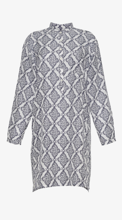 Giulietta Shirt Dress | Cote d'Azur Print