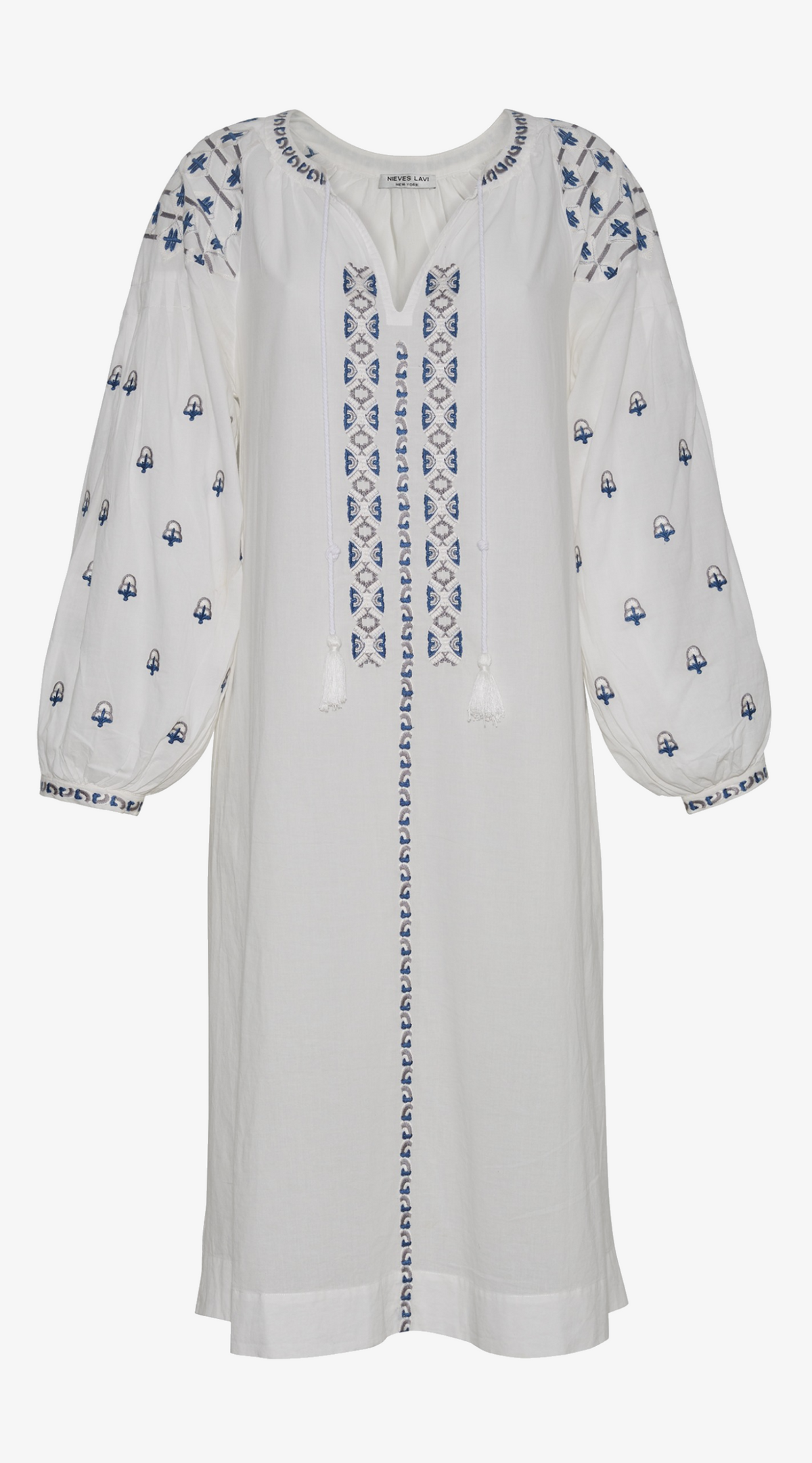 Tallulah Kaftan Dress | White