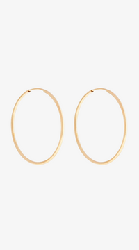 14K Gold Filled Infinity Hoop Earrings