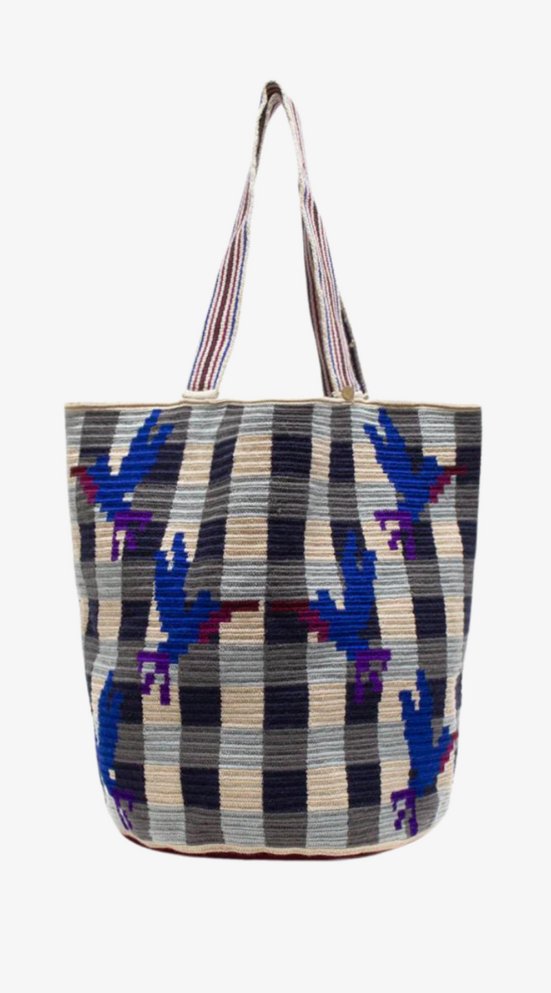 Prairie Royal Blue Tote Bag