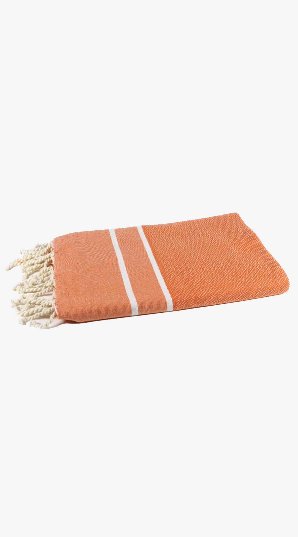 Orange Herringbone Fouta