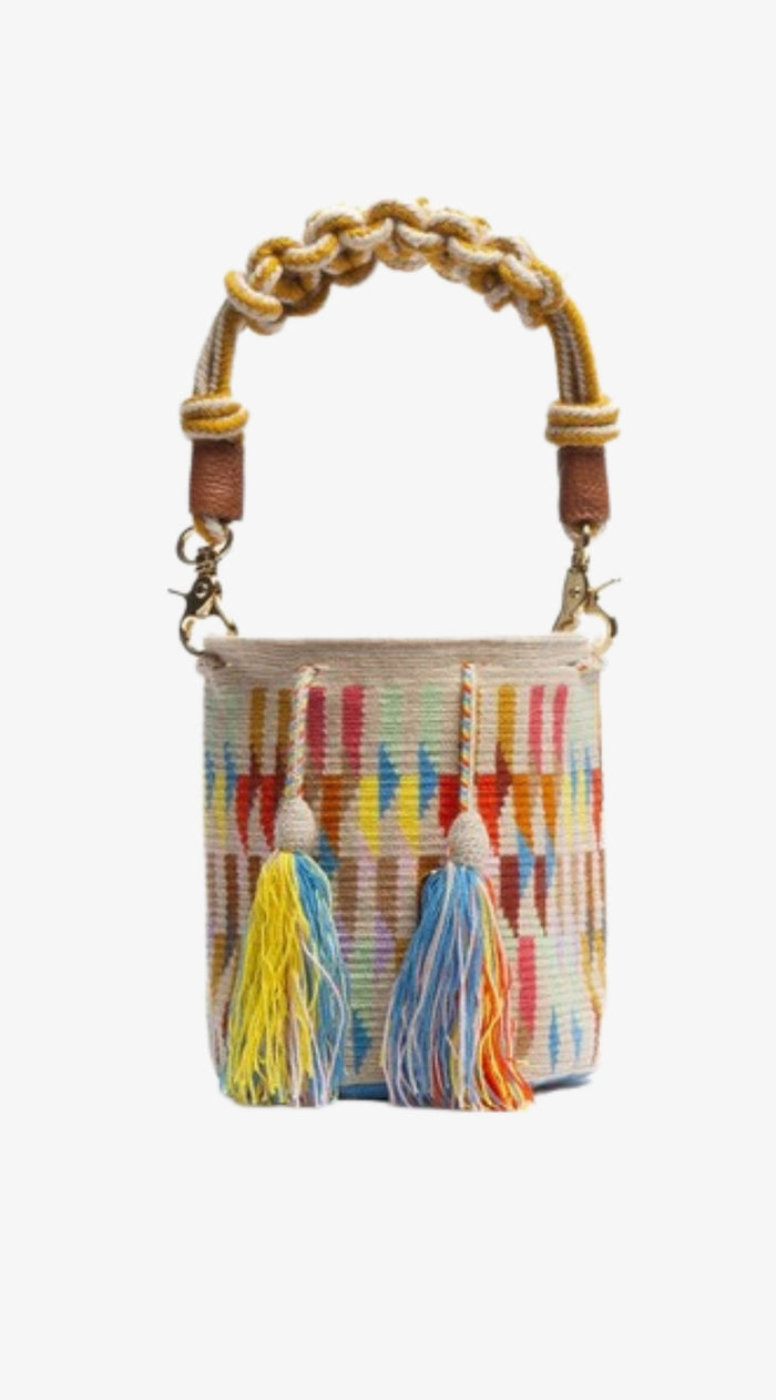 Sparrow Macrame Crossbody Bag