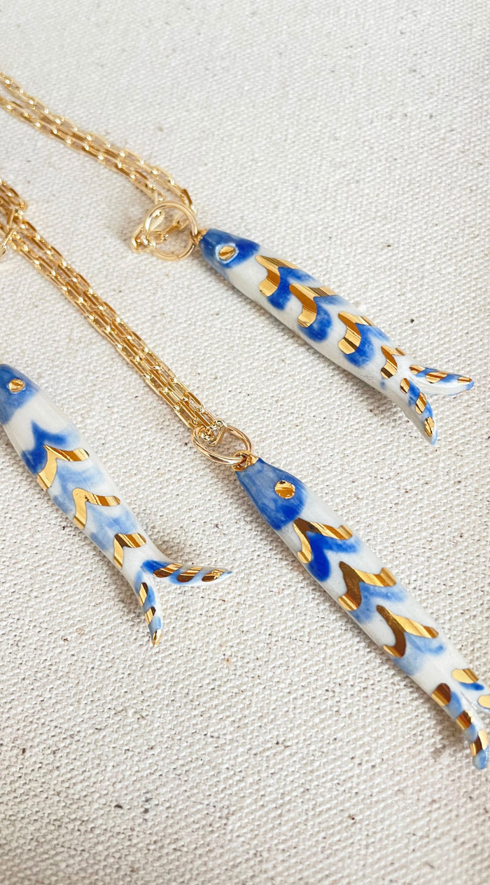 Catch Necklace | Blue