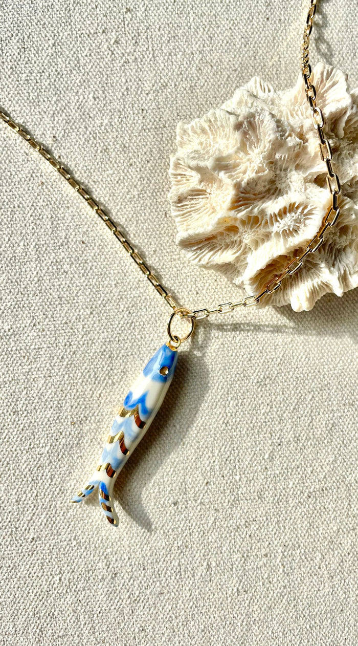 Catch Necklace | Blue