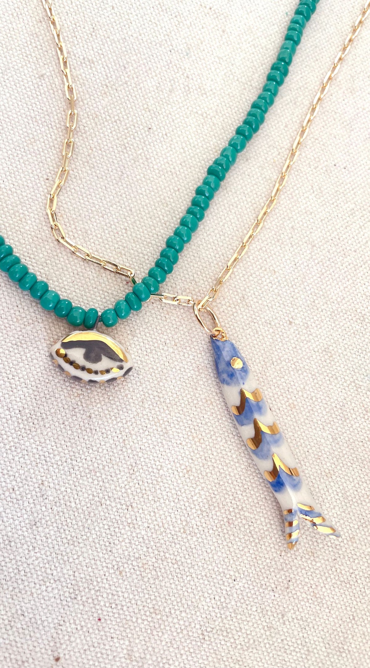 Catch Necklace | Blue