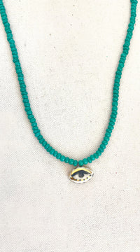 Not So Evil Eye Necklace | Green