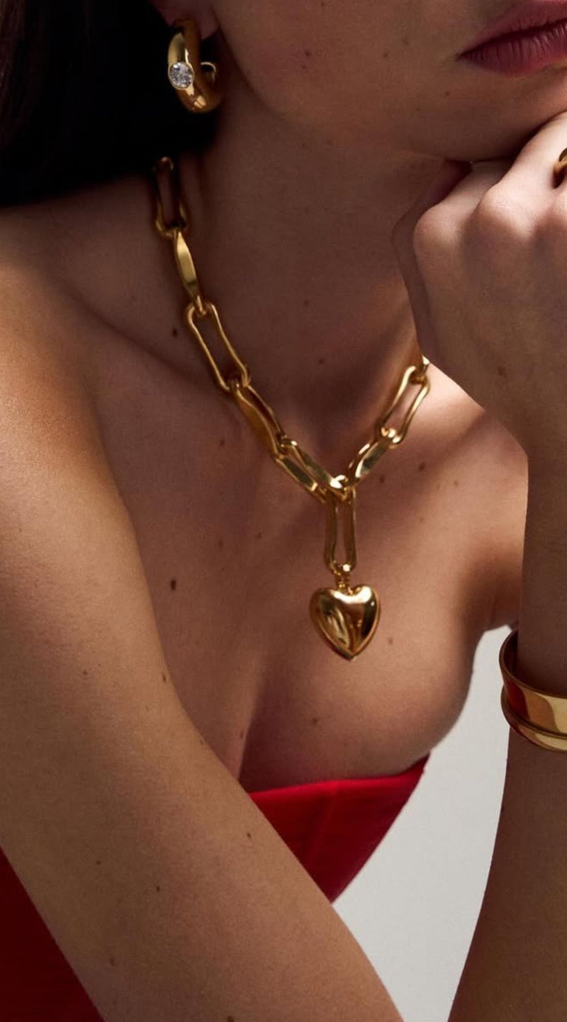 Heart Chain Necklace