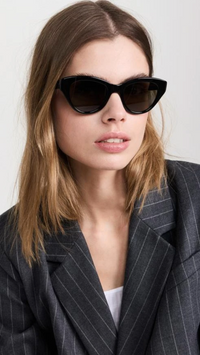 Dottie Sunglasses | Black and Grey