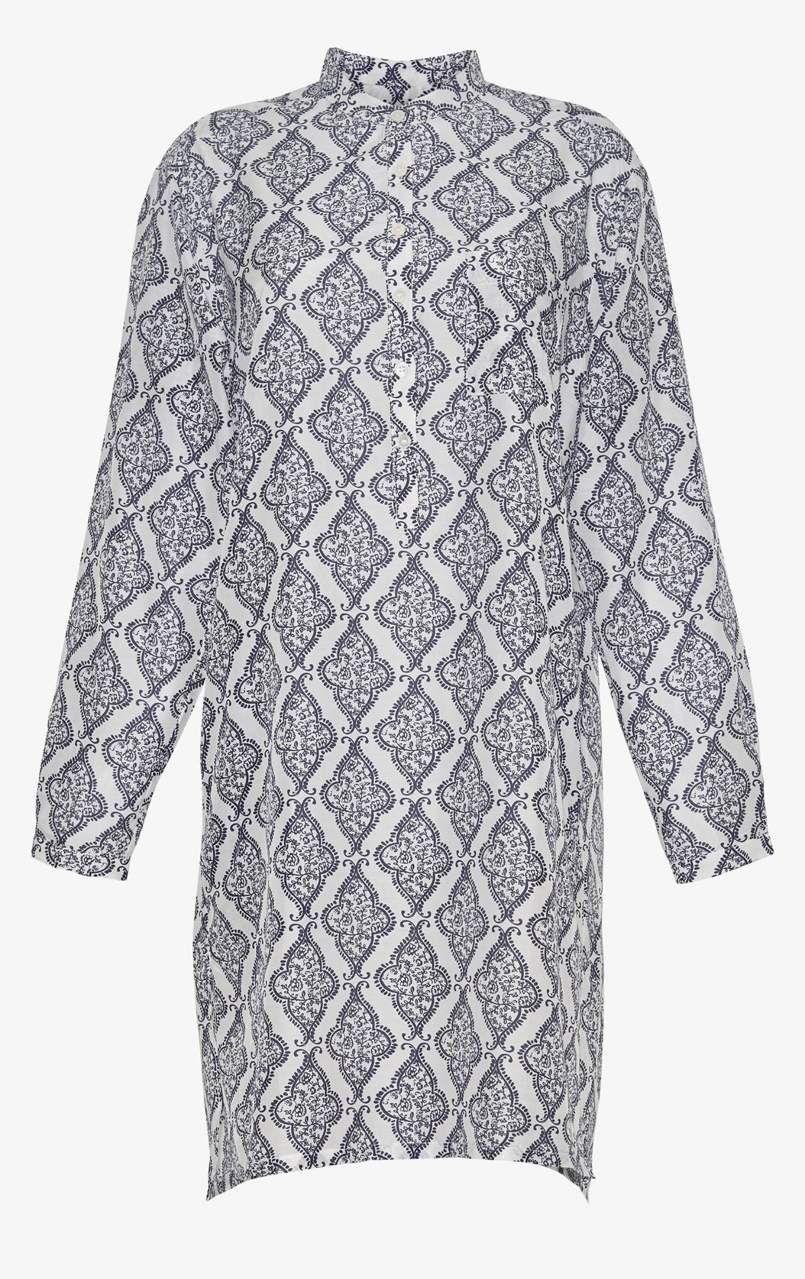 Giulietta Shirt Dress | Cote d'Azur Print