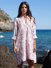 Giulietta Shirt Dress | Wild Toile Print